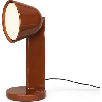 Lampička Flos F1633035 Céramique Side, červená keramická lampa se stmívačem, 1x8W E27, výška 50,4cm