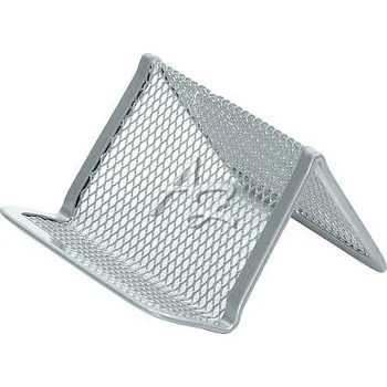 Stojan na vizitku stojánek drát.na vizitky STŘÍBRNÝ