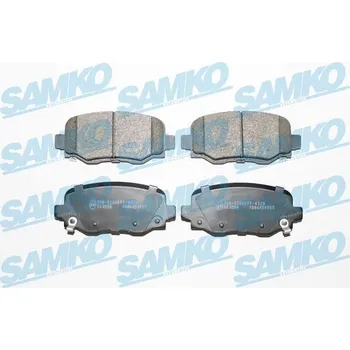 Brzdová destička Sada brzdových destiček, kotoučová brzda SAMKO 5SP1955