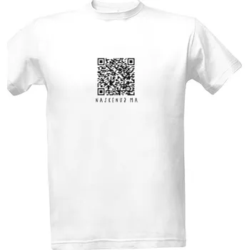 Tričko s potiskem Naskenuj ma pánské