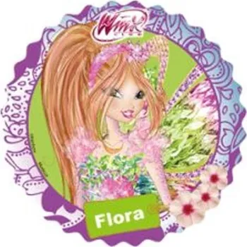 Jedlá dekorace na dort Winx č.10 jedlý papír - Bez úprav