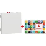 vypínač UNICA bílá č.1 bez montážního rámečku /AKCE 10ks. + poukázka/