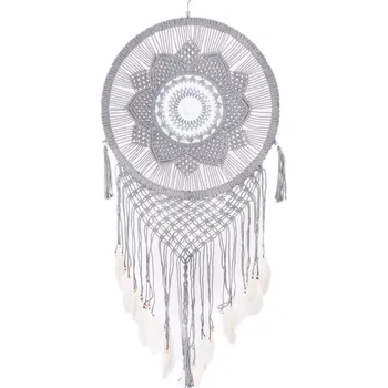 Lapač snů Lapač zlých snů s macramé Bunga Grey, Sittar ⌀ 28 cm