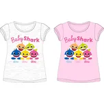 Dívčí tričko - Baby Shark 5202029, světle šedý melír Barva: Šedá, Velikost: 104