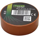 Tracon electric Páska Izolační hnědá 20mx18mm 20mx18mm