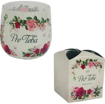 Svíčka Svíčka vonná ve skle EXLUSIVE PRO TEBE 100g