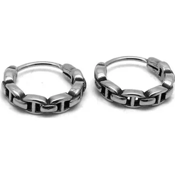 Náušnice Steel Edge Náušnice kroužky chirurgická ocel WJHE280