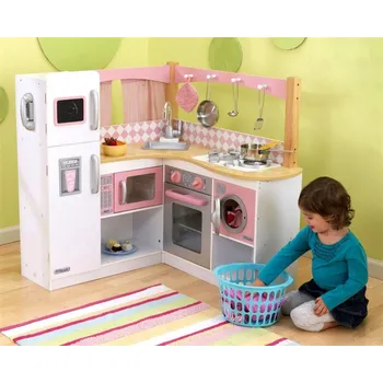 Dětská kuchyňka KidKraft 53185 Dětská dřevěná kuchyňka GRAND GOURMET