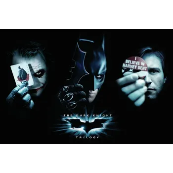 Plakát Plakát, Obraz - The Dark Knight Trilogy - Trio