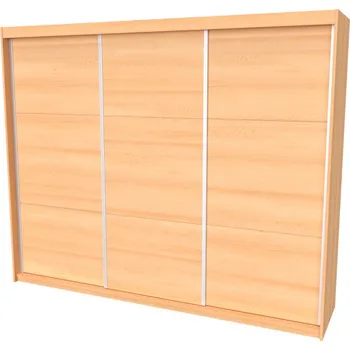 Šatní skříň Nábytek Mikulík Skříň MAXIM 3 ROZMĚR: (š/v/hl.) 220x214x61 cm