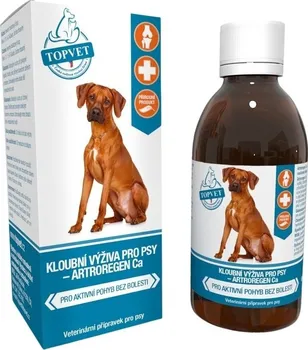 Kloubní výživa pro psa a kočku GREEN IDEA Topvet Artroregen Ca 200 ml