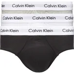 Pánské slipy 3 Pack 0000U2661G 998 černá/bílá/šedá - Calvin Klein S