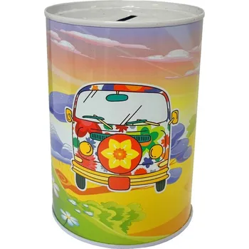 Pokladnička Plechová pokladnička - 8,5 x 12 cm - PK101-6