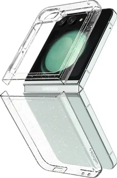 Pouzdro na mobilní telefon Spigen AirSkin Glitter pro Samsung Galaxy Z Flip5 čiré
