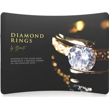 Zipper-Wall Curved 300x230cm