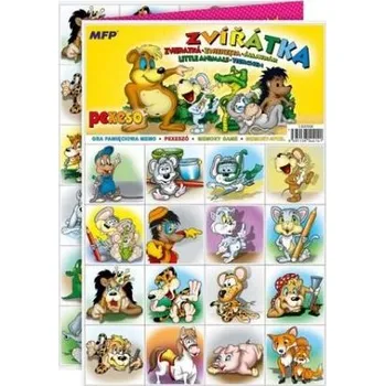 Pexeso Pexeso papírové A4 Zvířátka MFP