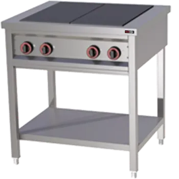 Sporák REDFOX SPF 80 E SPORÁK EL. 4 x PLOTNA S PODSTAVCEM