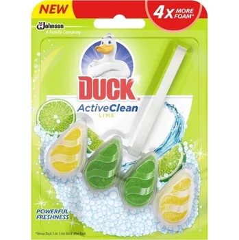 WC čistič Duck WC závěs Active Clean Citrus, 38,6 g