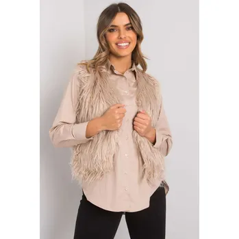 Dámská vesta Och Bella 159692 béžová