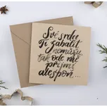 Be Nice EKO Přání vánoční Své srdce ti z