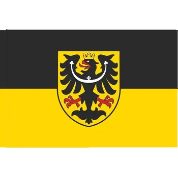 Vlajka Slezská vlajka 150x100 cm, tunýlek (polyesterová vlajkovina 120 g/m2)