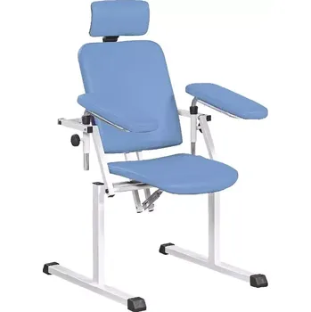 Křeslo OZC - 08 křeslo odběrové se 2 područkami, modré č. 7