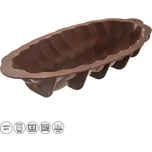 Silikonová forma VÁNOČKA hnědá 41 x 20,5 cm