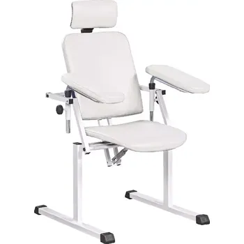 Křeslo OZC - 08 křeslo odběrové se 2 područkami, bílé č. 1