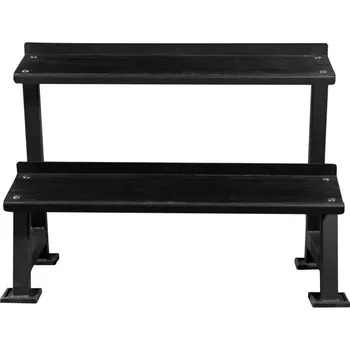 TRUESTEEL Dvouřadý stojan na kettlebelly - 150 cm