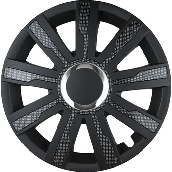 Autolékárnička Leoplast Poklice na kola Mirage černo-carbonové 14''