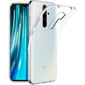 Pouzdro na mobilní telefon Silikonový obal pro Xiaomi Redmi Note 8 Pro - průhledný
