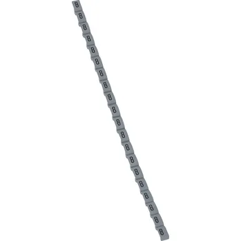 kabelová chránička LEGRAND Štítek DUPLIX 03840 "8" šedá 038408