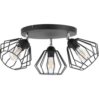 Bodové svítidlo Stropní svítidlo Nuvola 3, 3x drátěné stínítko (výběr ze 2 barev), (možnost polohování), o, ch