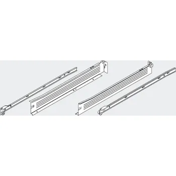 Nábytkové kování BLUM 320M2700C15 Metabox, zásuvka M 270mm, bílá (BLUM 320M2700C15 Metabox, zásuvka M 270mm, bílá)