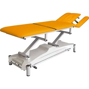 Masážní stůl VL - F5 - PLUS lehátko rehabilitační, koženka OTO T 5 - koženka žluto-oranžová