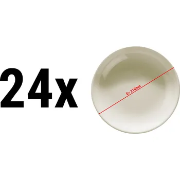 Talíř G.Gastro (24 Kusů) TEOS - Talíř hluboký - Ø 21 cm