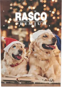 Pamlsek pro psa Rasco Adventní kalendář pro psy 120 g