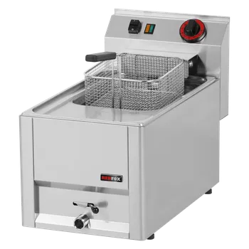 fritéza Fritéza elektrická 0,38 kW/l, 8 l bez podestavby 230 V | REDFOX - FE 30 EL