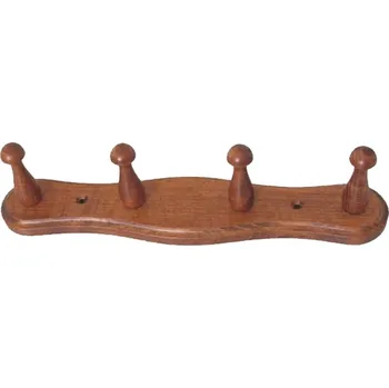 Věšák TalosCraft Dřevěný věšák, mořený, lakovaný