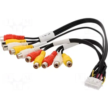 Auto Hi-Fi Konektor; RCA; Kenwood; PIN: 20
