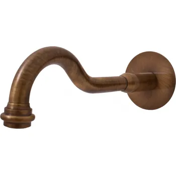 Vodovodní baterie RAV Slezák - Výtok ze stěny, Stará mosaz (Bronz) SR0114SM SR0114SM