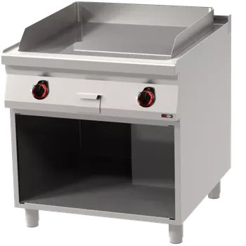 Sporák REDFOX FTH 90/80 E GRILOVACÍ DESKA EL. HLADKÁ s podstavcem