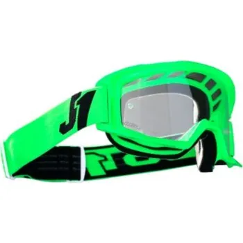 Motocyklové brýle Brýle JUST1 VITRO Fluo green