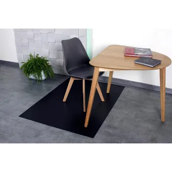 Podložka pod nábytek Ochranná podložka pod židli 120x90 cm - 0,5 mm černá