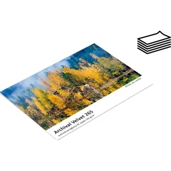 Fotopapír 10x15/20 FOMEI Archival Velvet 265, plastic bag