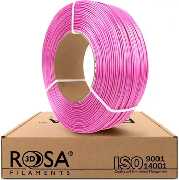 3D tisk ReFill ROSA3D / PLA Starter / SATÉNOVĚ RŮŽOVÁ / 1,75 mm / 1 kg