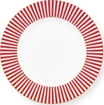 Pip Studio talíř Royal Stripes tmavě růžový, 21 cm