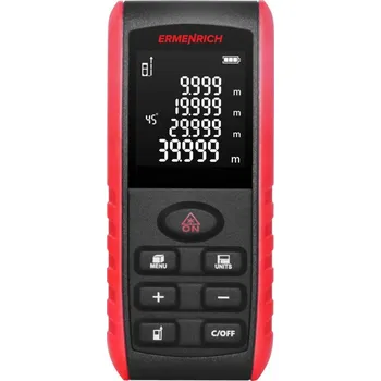Měřící laser Laserový měřič Ermenrich Reel PRO GE60 Černý