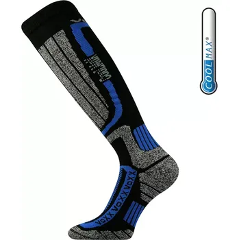 Pánské ponožky Ponožky Voxx Kerax CoolMax® modrá (Lyžařské podkolenky)