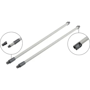 Nábytkové kování StrongBox ND reling tyčka, 270mm, šedý (StrongBox ND reling tyčka, 270mm, šedý)